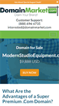Mobile Screenshot of modernstudioequipment.com